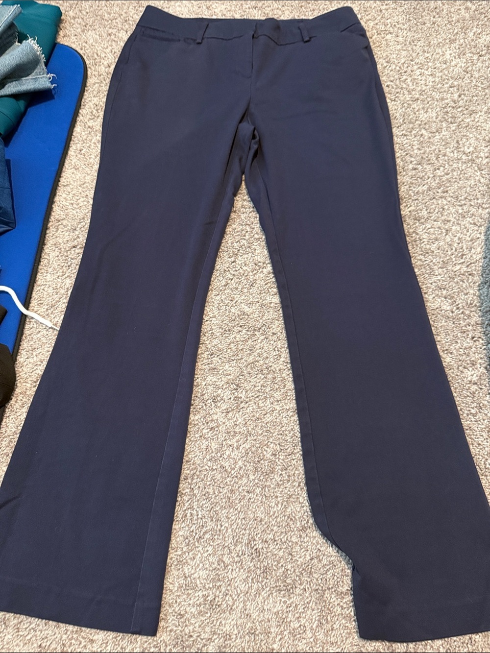 New York & Company Navy Women's Dress Trousers